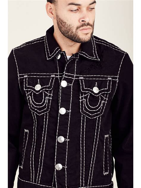 replica mens true religion jacket